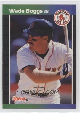 1989 Donruss - [Base] #68.1 - Wade Boggs (*Denotes*  Next to PERFORMANCE)