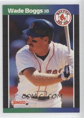 1989 Donruss - [Base] #68.1 - Wade Boggs (*Denotes*  Next to PERFORMANCE)