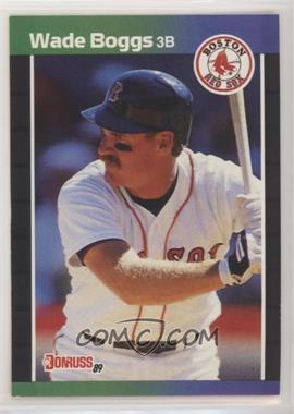 1989 Donruss - [Base] #68.1 - Wade Boggs (*Denotes*  Next to PERFORMANCE)