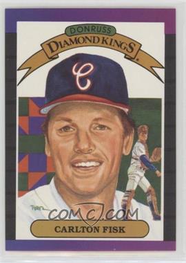 1989 Donruss - [Base] #7 - Diamond Kings - Carlton Fisk