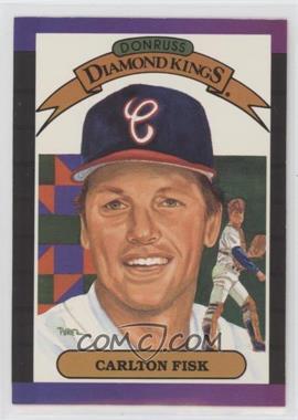 1989 Donruss - [Base] #7 - Diamond Kings - Carlton Fisk