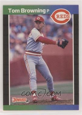 1989 Donruss - [Base] #71.1 - Tom Browning (*Denotes*  Next to PERFORMANCE)