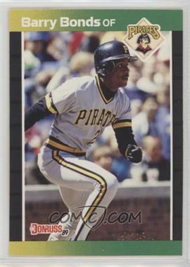 1989 Donruss - [Base] #92.2 - Barry Bonds (*Denotes  Next to PERFORMANCE)