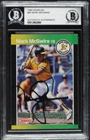 Mark McGwire (*Denotes*  Next to PERFORMANCE) [BAS Authentic]