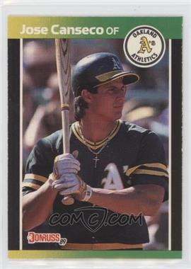 1989 Donruss - Blister Pack Bonus #BONUS CARD - Jose Canseco [Good to VG‑EX]