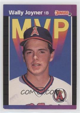 1989 Donruss - MVP #BC-21 - Wally Joyner [EX to NM]