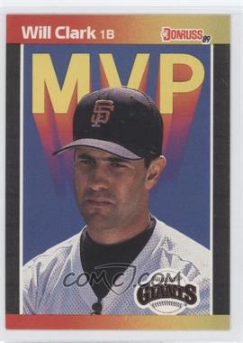 1989 Donruss - MVP #BC-22 - Will Clark