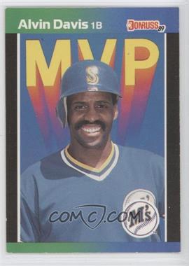 1989 Donruss - MVP #BC-25 - Alvin Davis