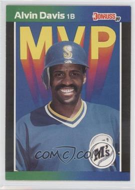 1989 Donruss - MVP #BC-25 - Alvin Davis