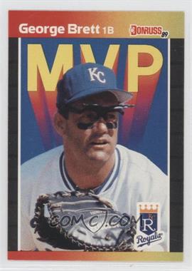 1989 Donruss - MVP #BC-7 - George Brett