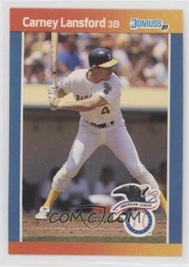 1989 Donruss All-Stars - [Base] #17 - Carney Lansford