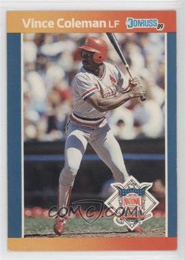 1989 Donruss All-Stars - [Base] #38 - Vince Coleman
