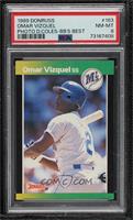 Omar Vizquel (Darnell Coles Pictured) [PSA 8 NM‑MT]