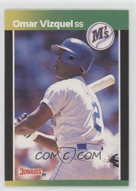 1989 Donruss Baseball's Best - Box Set [Base] #163 - Omar Vizquel (Darnell Coles Pictured)