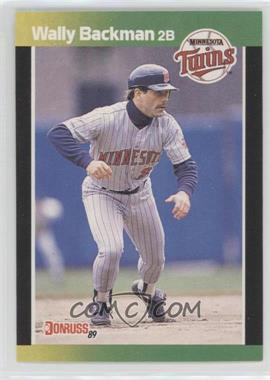 1989 Donruss Baseball's Best - Box Set [Base] #186 - Wally Backman