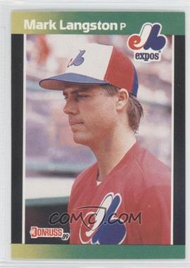 1989 Donruss Baseball's Best - Box Set [Base] #68 - Mark Langston