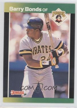 1989 Donruss Baseball's Best - Box Set [Base] #73 - Barry Bonds