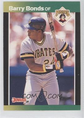 1989 Donruss Baseball's Best - Box Set [Base] #73 - Barry Bonds