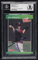 Jim Abbott [BAS BGS Authentic]