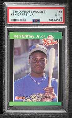 1989 Donruss The Rookies - Box Set [Base] #3 - Ken Griffey Jr. [PSA 9 MINT]