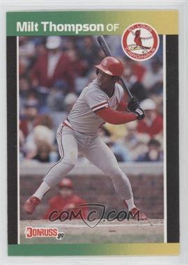 1989 Donruss Traded - [Base] #T-43 - Milt Thompson