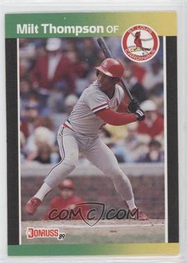 1989 Donruss Traded - [Base] #T-43 - Milt Thompson