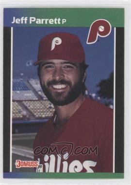 1989 Donruss Traded - [Base] #T-55 - Jeff Parrett