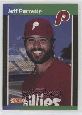 1989 Donruss Traded - [Base] #T-55 - Jeff Parrett