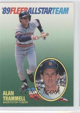 1989 Fleer - All Star Team #11 - Alan Trammell