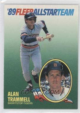 1989 Fleer - All Star Team #11 - Alan Trammell