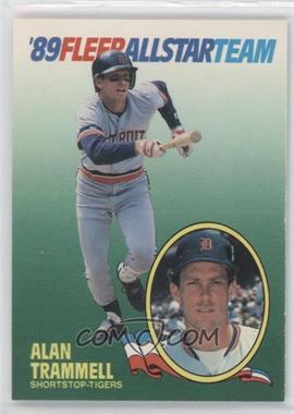 1989 Fleer - All Star Team #11 - Alan Trammell