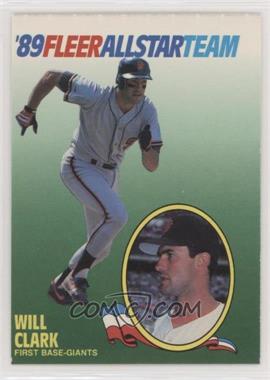 1989 Fleer - All Star Team #3 - Will Clark