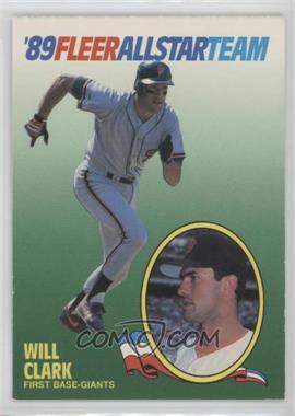 1989 Fleer - All Star Team #3 - Will Clark