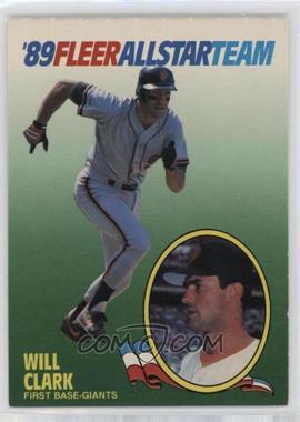 1989 Fleer - All Star Team #3 - Will Clark