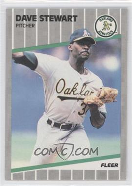 1989 Fleer - [Base] - Glossy #23 - Dave Stewart