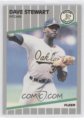 1989 Fleer - [Base] - Glossy #23 - Dave Stewart