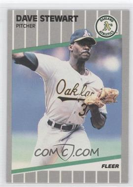 1989 Fleer - [Base] - Glossy #23 - Dave Stewart