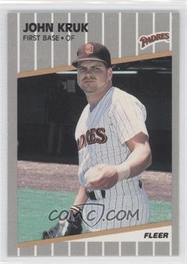 1989 Fleer - [Base] - Glossy #309 - John Kruk