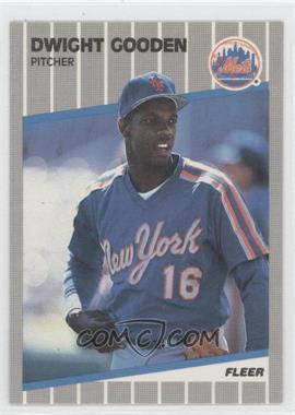 1989 Fleer - [Base] - Glossy #36 - Dwight Gooden