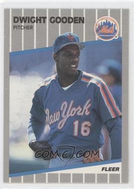 1989 Fleer - [Base] - Glossy #36 - Dwight Gooden