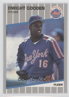 1989 Fleer - [Base] - Glossy #36 - Dwight Gooden