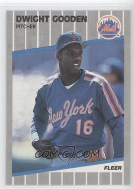 1989 Fleer - [Base] - Glossy #36 - Dwight Gooden