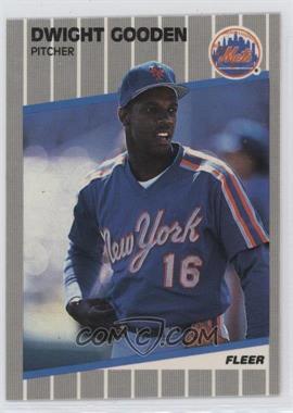 1989 Fleer - [Base] - Glossy #36 - Dwight Gooden