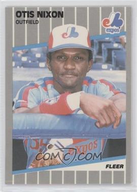 1989 Fleer - [Base] - Glossy #387 - Otis Nixon