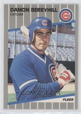 1989 Fleer - [Base] - Glossy #418 - Damon Berryhill