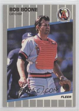 1989 Fleer - [Base] - Glossy #469 - Bob Boone