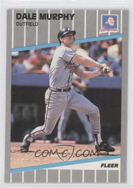 1989 Fleer - [Base] - Glossy #596 - Dale Murphy