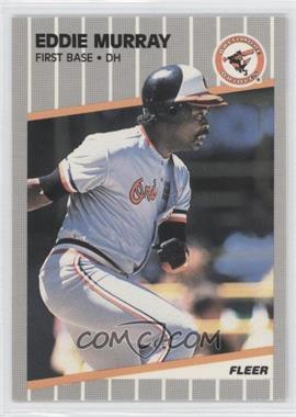 1989 Fleer - [Base] - Glossy #611 - Eddie Murray