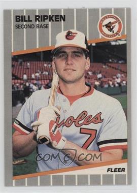 1989 Fleer - [Base] - Glossy #616 - Billy Ripken