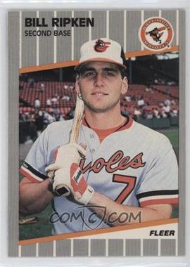 1989 Fleer - [Base] - Glossy #616 - Billy Ripken